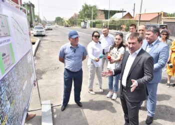 ҚОНАЕВ ДАҢҒЫЛЫНЫҢ ЖАЛҒАСЫ МЕН АДЫРБЕКОВ КӨШЕСІНІҢ БІР БӨЛІГІ УАҚЫТША ПАЙДАЛАНУҒА БЕРІЛДІ