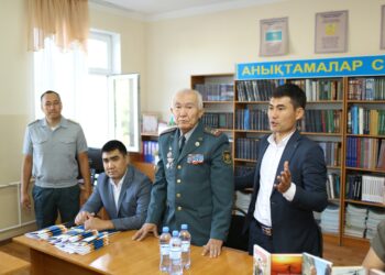 ЖАС САРБАЗШЫЛАРМЕН КЕЗДЕСУ ӨТТІ