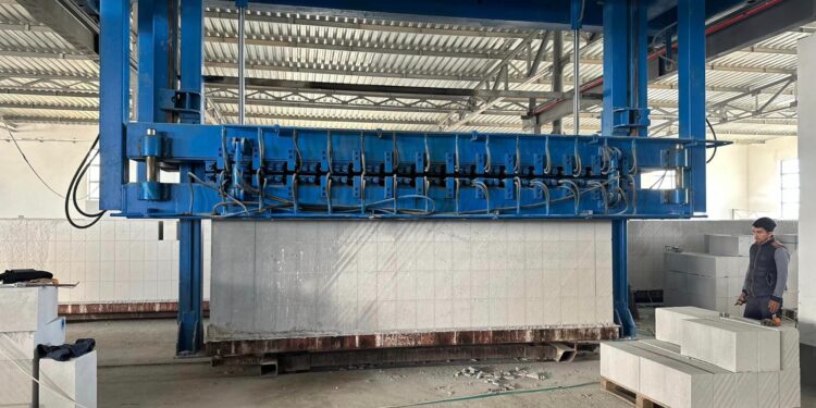Сайрамда 150 мың текше метр газоблок өнімдері өндіріледі