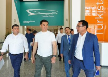 UEFA-ның халықаралық талаптарына сәйкес «Turkestan-Arena» стадионы.