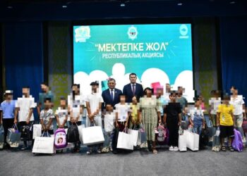 ОТЫРАР АУДАНЫНДА «МЕКТЕПКЕ ЖОЛ» РЕСПУБЛИКАЛЫҚ АКЦИЯСЫ ӨТТІ.