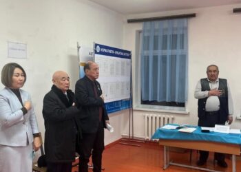 САУРАНДА АУЫЛДЫҚ ОКРУГ ӘКІМІНІҢ САЙЛАУЫ ӨТУДЕ