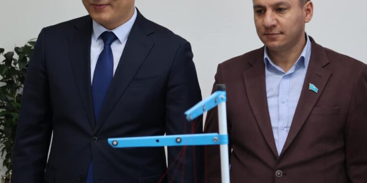 САУРАН АУДАНЫНДА ЖАҢА ТІГІН ЦЕХЫ АШЫЛДЫ.