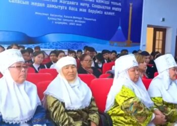 ЖОЛДАСБЕКОВА БЕКСҰЛУ ШӨКЕЙҚЫЗЫН ЕСКЕ АЛУ КЕШІ ӨТКІЗІЛДІ САУРАН АУДАНЫНДА