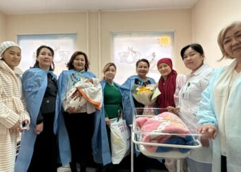 ТҮРКІСТАН ОБЛЫСЫНДА РЕФЕРЕНДУМ КҮНІ 132 БАЛА ДҮНИЕГЕ КЕЛІП, РЕСПУБЛИКАДА КӨШ БАСТАДЫ.