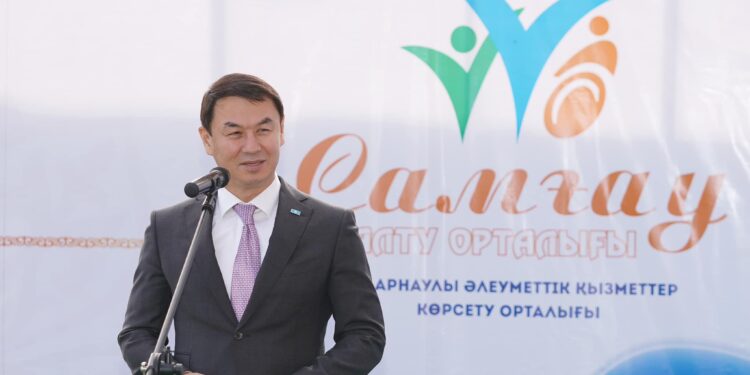 ТҮРКІСТАН: САУРАНДА РЕСПУБЛИКА КҮНІНЕ ОРАЙ 200 ОРЫНДЫҚ «САМҒАУ» ОҢАЛТУ ОРТАЛЫҒЫ АШЫЛДЫ.