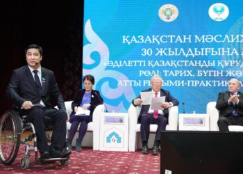 ТҮРКІСТАНДА ҚАЗАҚСТАН МӘСЛИХАТТАРЫНЫҢ 30 ЖЫЛДЫҒЫНА АРНАЛҒАН ҒЫЛЫМИ-ПРАКТИКАЛЫҚ КОНФЕРЕНЦИЯ ӨТТІ.