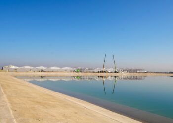 ТҮРКІСТАНДАҒЫ ЕСКЕК ЕСУ КАНАЛЫНЫҢ ҚҰРЫЛЫСЫ ЖАЛҒАСЫП ЖАТЫР.