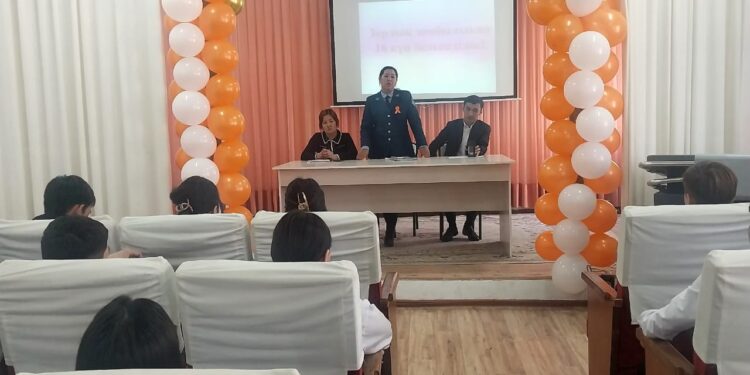 КЕЛЕС АУДАНЫНДА «ЗОРЛЫҚ-ЗОМБЫЛЫҚСЫЗ ҚАЗАҚСТАН» АТТЫ ІС-ШАРА КҮНІ ӨТУДЕ.