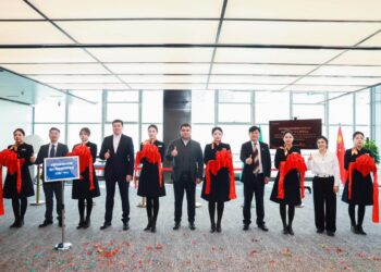 ХУБЭЙ ПРОВИНЦИЯСЫНДА ТҮРКІСТАН ОБЛЫСЫНЫҢ САУДА ӨКІЛДІГІНІҢ РЕСМИ АШЫЛУЫ ӨТТІ