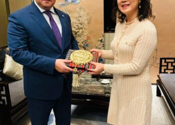 ТҮРКІСТАН ОБЛЫСЫ ДЕЛЕГАЦИЯСЫНЫҢ ІССАПАРЫ ХУБЭЙ ПРОВИНЦИЯСЫНДА ЖАЛҒАСТЫ