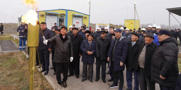 ТҮРКІСТАН ОБЛЫСЫ, КЕЛЕС АУДАНЫНДА ҚУАТЫ АРТҚАН «АБАЙ» ГАЗ ТАРАТУ СТАНЦИЯСЫ ІСКЕ ҚОСЫЛДЫ