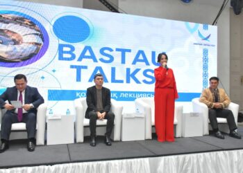 «BASTAU TALKS»: ТҮРКІСТАН ЖАСТАРЫ ЛӘЙЛӘ СҰЛТАНҚЫЗЫМЕН ЖӘНЕ ДӘУЛЕТ МҰҚАЕВПЕН КЕЗДЕСТІ