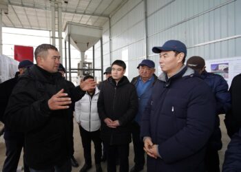 ТҮРКІСТАН: МАҚТААРАЛДАҒЫ ИНДУСТРИАЛДЫ АЙМАҚТА ЖАҢА ӨНДІРІС ОРЫНДАРЫ АШЫЛАДЫ.