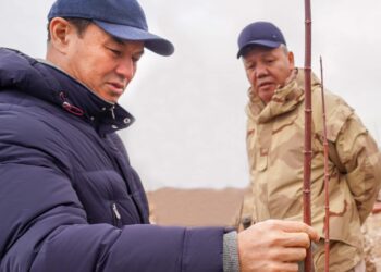 ТҮРКІСТАН: ОБЛЫС ӘКІМІ «ЖАСЫЛ БЕЛДЕУДЕГІ» ЖҰМЫСТАРДЫ ҚАДАҒАЛАДЫ