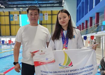 ТҮРКІСТАНДЫҚ СПОРТШЫ «АЛТАЙ ЖҰЛДЫЗЫ» РЕСПУБЛИКАЛЫҚ ТУРНИРІНДЕ 4 АЛТЫН, 2 КҮМІС МЕДАЛЬ ИЕЛЕНДІ