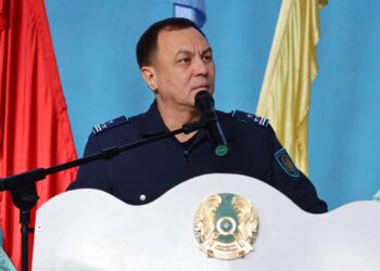 ТҮРКІСТАН: ТӨЛЕБИДЕ ПОЛИЦИЯ СЫНЫБЫ АШЫЛДЫ.