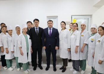 ТҮРКІСТАН: ТӨЛЕБИ АУДАНЫНДА 3 ФЕЛЬДШЕРЛІК-АКУШЕРЛІК БЕКЕТІ АШЫЛДЫ.