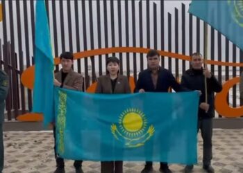 “ТӘУЕЛСІЗДІК КЕРУЕНІ” АТТЫ ЭСТАФЕТА ӨТТІ.