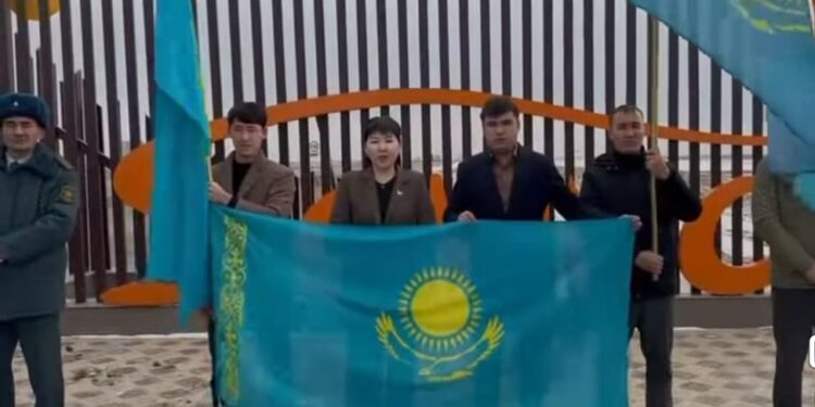 “ТӘУЕЛСІЗДІК КЕРУЕНІ” АТТЫ ЭСТАФЕТА ӨТТІ.