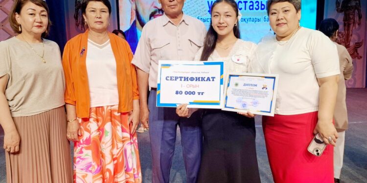 Әбу Нәсір әл-Фараби оқулары облыстық байқауы өтті . Кентау балалар кітапханасында.