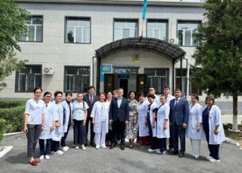 ТҮРКІСТАН ОБЛЫСЫНДА АНА МЕН БАЛА ДЕНСАУЛЫҒЫН ЖАҚСАРТУ БАҒЫТЫНДАҒЫ ЖҰМЫСТАР КҮШЕЙТІЛУДЕ