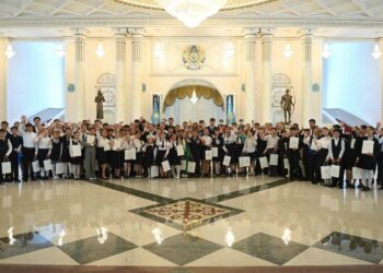 «Ақорда» резиденциясында балаларға экскурсия ұйымдастырылды.