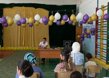 №17 мектепте түсіндіру жұмыстары жүргізілді.