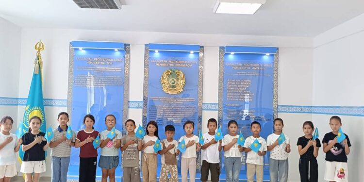 Сауран ауданы білім бөліміне қарасты. Әшірбек Сығай Атындағы Жом 4 маусым — Қазақстан Республикасының Мемлекеттік рәміздері күніне орай патриоттық рухтағы челендж ұйымдастырылды.