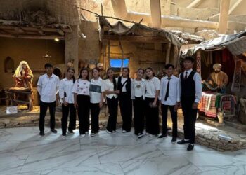 Қожа Ахмет музейіне экскурсия.Сауран ауданы.