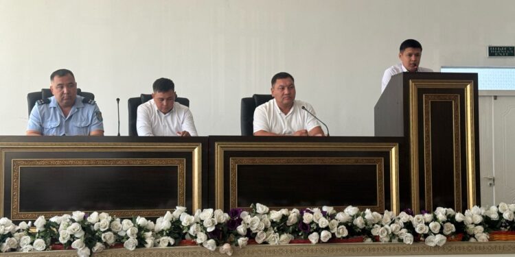 Отырар Аудандық Кәсіпкерлік Бөлімі.Отырар ауданында пробация есебіндегі азаматтармен кездесу өтті.