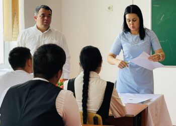 Сауран  Ауданы Білім Бөлімі қарасты, №1 жалпы білім беретін мектептің 11-сынып оқушылары 12 маусымында 2025 жылдың география пәні бойынша мемлекеттік емтихан тапсырды.