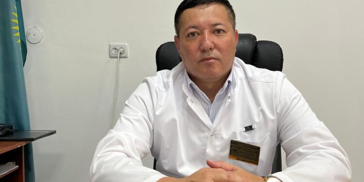 «АБАЙ» КЕЛЕС АУДАНДЫҚ АУРУХАНАСЫ ШЖҚ МКК-на ЖАҢА  БАСШЫ ТАҒАЙЫНДАЛДЫ.