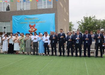 Сауран ауданы білім бөліміне қарасты. Молда Мұса атындағы жалпы білім беретін мектебінде «Мектебім,саған мың алғыс! » атты салтанатты жиыны өткізілді.