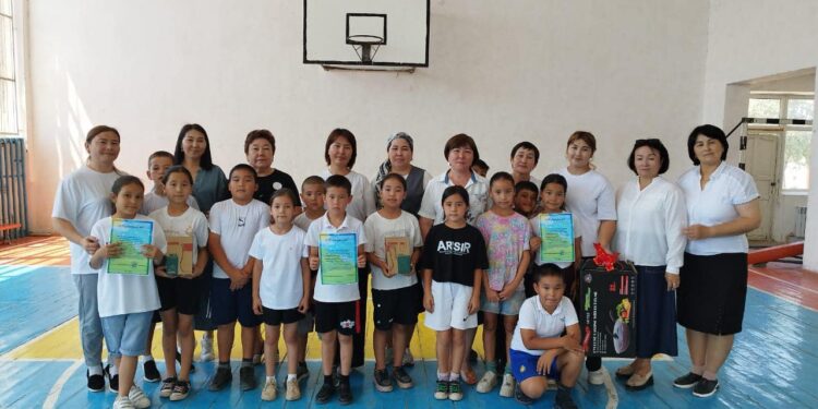 Сауран ауданы білім бөліміне қарасты. Молда Мұса Атындағы Жббм, Спорттық сайыс өткізілді.