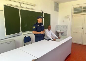 Сауран ауданы білім бөліміне қарасты.Абай мектебі, Жасөспірімдердің қауіпсіздігі – басты назарда.