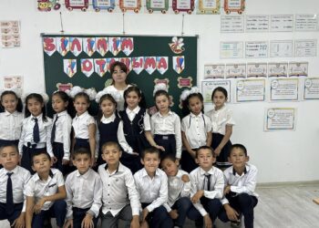 Сауран ауданы білім бөліміне қарасты. Жаңа Иқан ауылы,”Мектеп Жана Икан”ЖШС филиал 1 жалпы білім беру мекемесінде 1-10 сыныптарда “Білімім – Отаныма!” тақырыбында бірыңғай сынып сағаттары өткізілді.