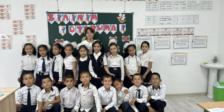 Сауран ауданы білім бөліміне қарасты. Жаңа Иқан ауылы,”Мектеп Жана Икан”ЖШС филиал 1 жалпы білім беру мекемесінде 1-10 сыныптарда “Білімім – Отаныма!” тақырыбында бірыңғай сынып сағаттары өткізілді.