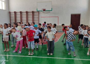 Сауран ауданы білім бөліміне қарасты. «Сауран» жалпы білім беретін мектебінде «Балалар үні» челленджі ұйымдастырылып жатыр.