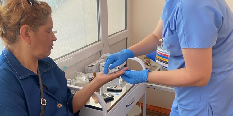 Сарыағаш аудандық ауруханасына қарасты тұрғындарға профилактикалық тексерулер жайлы түсіндіру жұмыстары жүргізілді.