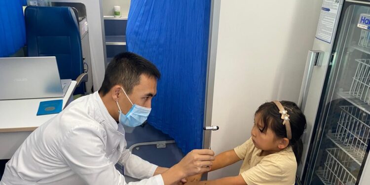 “САЛАУАТТЫ ЖАЗ” — БАЛАЛАР ДЕНСАУЛЫҒЫ БАСТЫ НАЗАРДА!