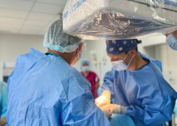 ОБЛЫСТЫҚ БАЛАЛАР АУРУХАНАСЫНДА ОМЫРТҚА ЖОТАСЫНА ЖОҒАРЫ ТЕХНОЛОГИЯЛЫҚ ОТА ЖАСАЛДЫ.