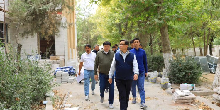 ТҮРКІСТАН: МЕДИЦИНАЛЫҚ НЫСАНДАРҒА КҮРДЕЛІ ЖӨНДЕУ ЖҮРГІЗІЛУДЕ.