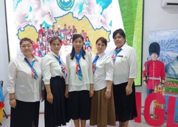 «Language is the road map of a culture » тақырыбында мерекелік шара өтті.