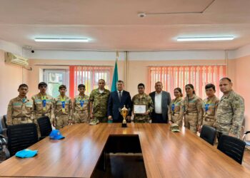 БӨЛІМ БАСШЫСЫ «АЛАУ» РЕСПУБЛИКАЛЫҚ САЙЫСЫНЫҢ ЖЕҢІМПАЗДАРЫН МАРАПАТТАДЫ.