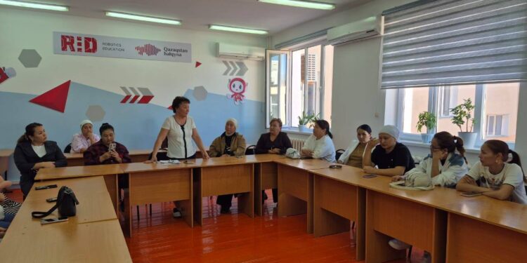 » Ақпараттық отадағы қауіпсіздік» тақырыбындағы жалпы мектеп ата-аналар комитетінің жиналысы өткізілді.