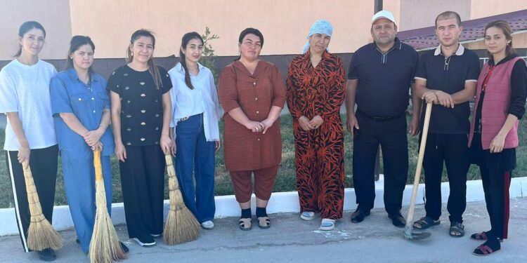 ”ТАЗА ҚАЗАҚСТАН” акциясы.