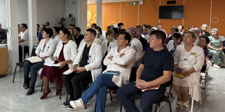  ТҮРКІСТАН ҚАЛАЛЫҚ ОРТАЛЫҚ АУРУХАНАСЫНДА 8 АЙЛЫҚ ЖҰМЫС ҚОРЫТЫНДЫЛАНДЫ.