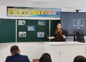 АТОМ САЛАСЫ ҚЫЗМЕТКЕРЛЕРІ КҮНІНЕ ОРАЙ ТАНЫМДЫҚ САҒАТ ӨТТІ.