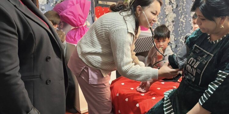 САУРАН АУДАНЫНДА ҮШЕМДЕР ДҮНИЕГЕ КЕЛДІ.